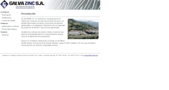 Desktop Screenshot of galvazinc.es